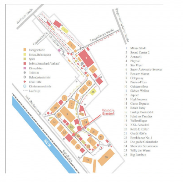 Image 2: Plan of Carnival Grounds